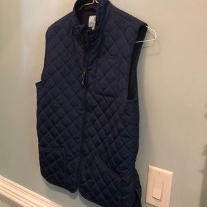 Navy vest size 14/16